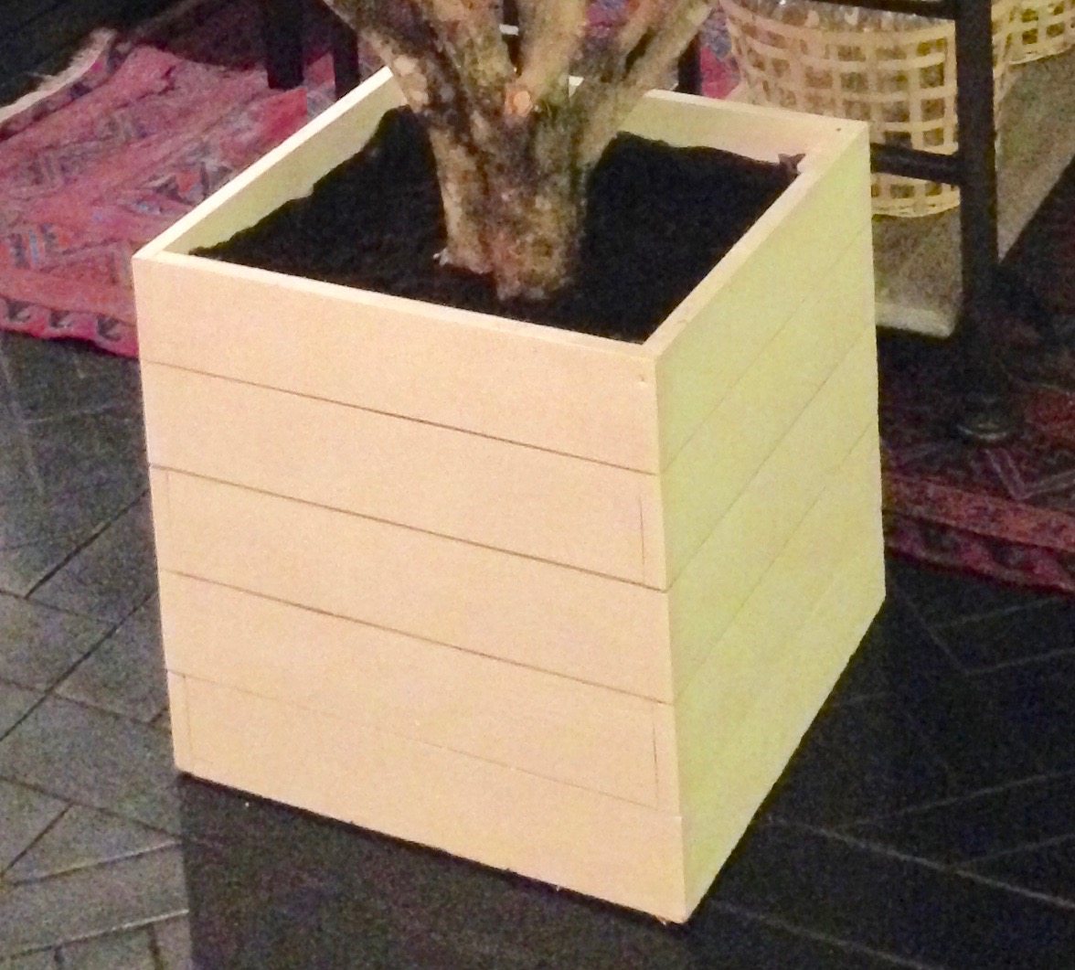 Вазон деревянный "Симпл"