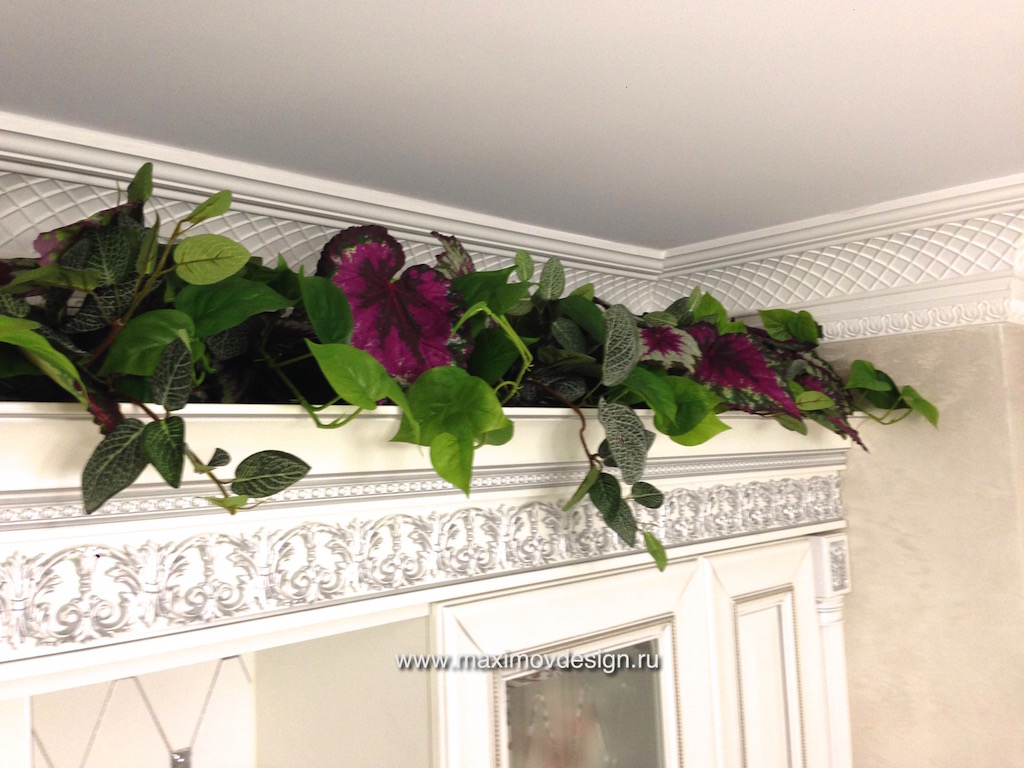 Балконный ящик с миксом из растений