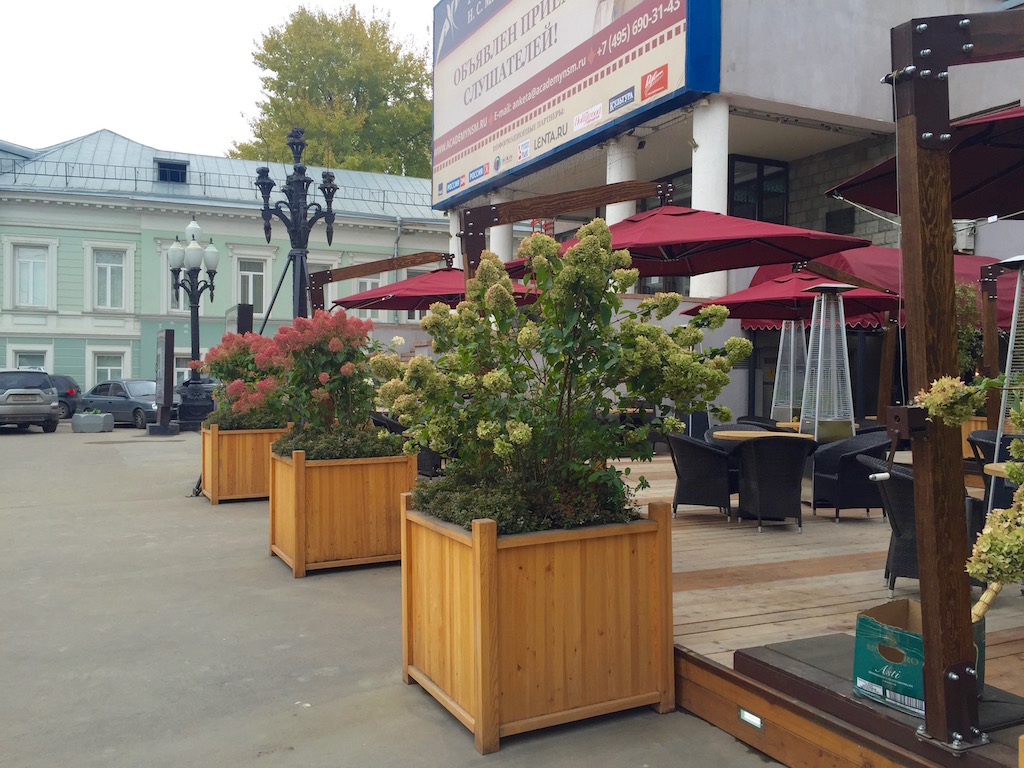 Вазон деревянный "Твинкл"