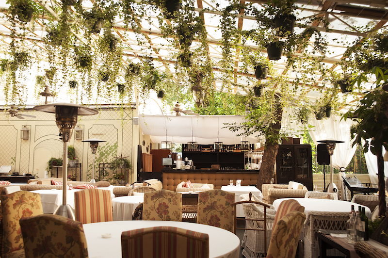 Оформление летних веранд 