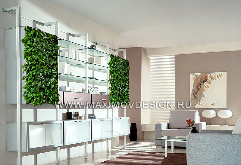 Мебель с фитобоксами